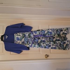 Gorgeous floral summer dress from Coldwater Creek size 16 👗